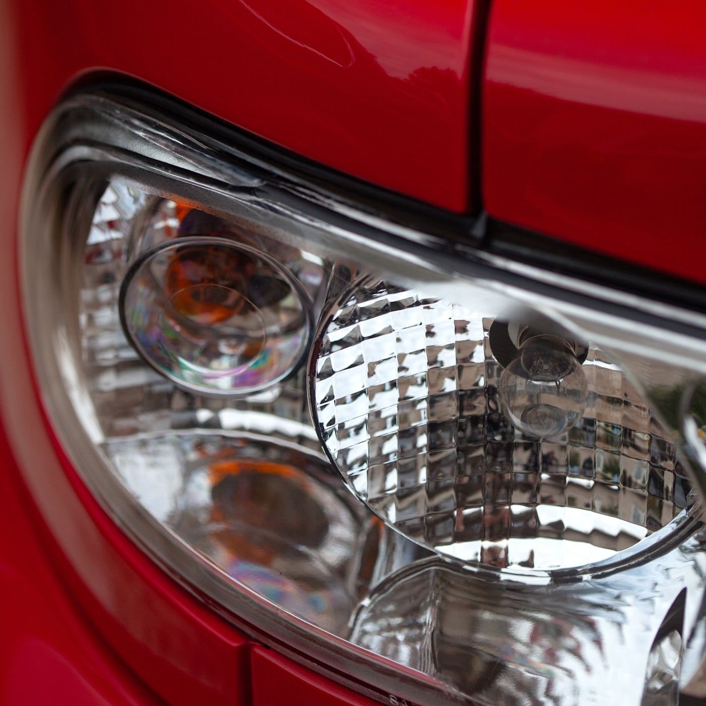 Clear Chrome Mazda Miata NA Tail Lights